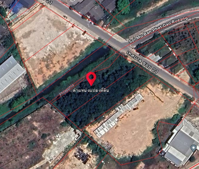 ขายที่ดินจันทบุรี : ขายที่ดิน จ.จันทบุรี อ.เมืองจันทบุรี ขนาด 2 ไร่ ติด คลองดาวเรือง(S03-1872)