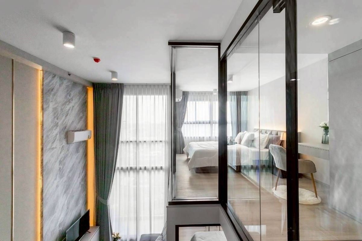 For RentCondoPinklao, Charansanitwong : 🔥2 bedrooms, 1 bathroom🔥2 floors, hybrid🔥River view🔥 For rent Ideo Charan 70 - Riverview Ideo Charan 70 Riverview🔥