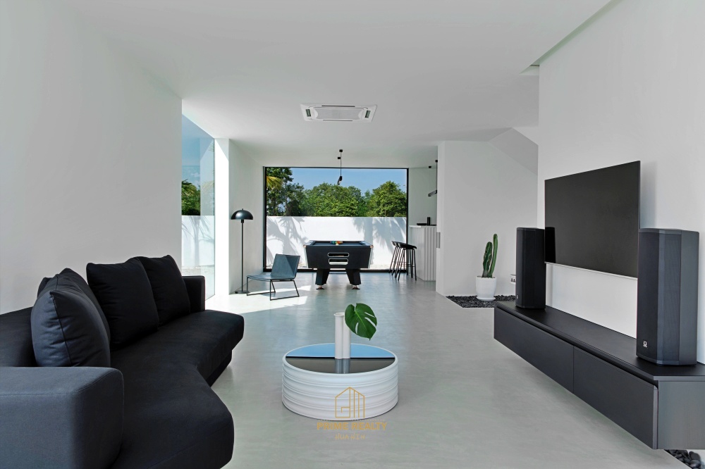 ขายบ้านหัวหิน ประจวบคีรีขันธ์ : ขายบ้านโมเดิร์นสไตล์มินิมอล