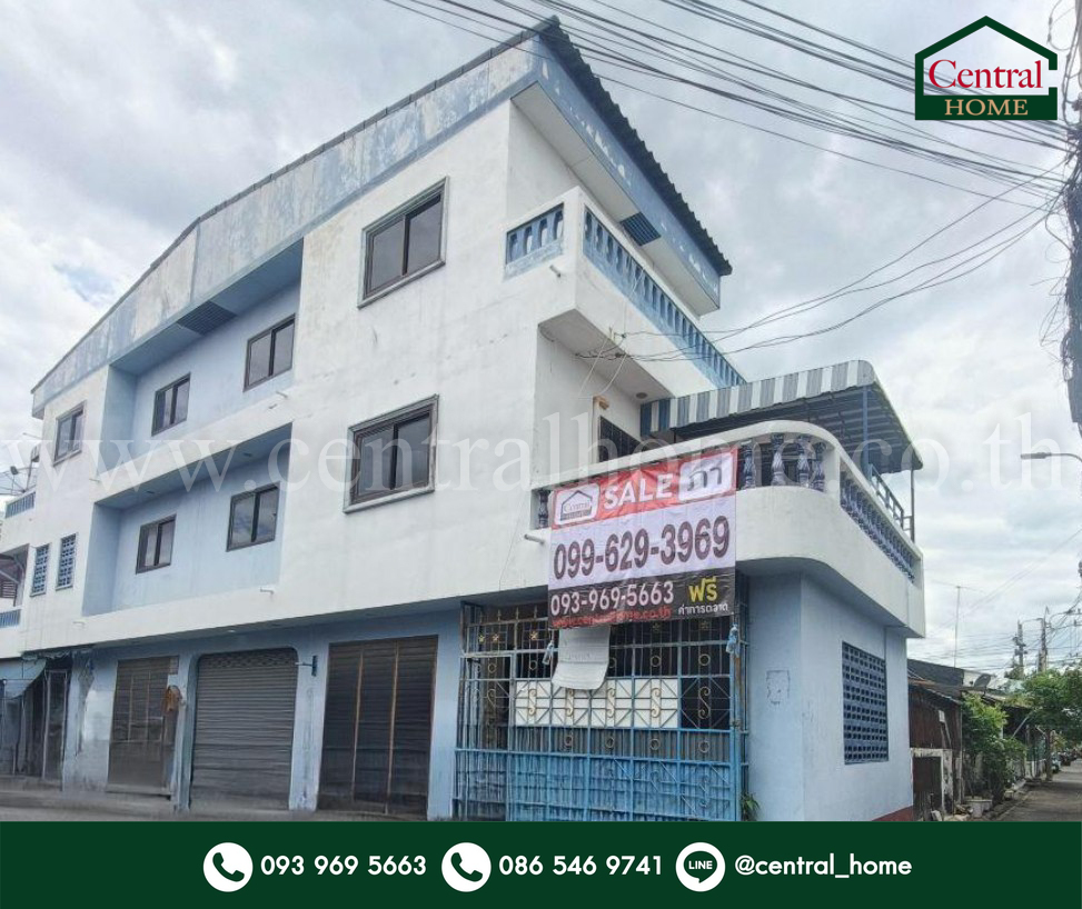 For RentTownhomeVipawadee, Don Mueang, Lak Si : 3-storey townhouse, Tung Song Hong Community, Lak Si, corner house, beautiful condition