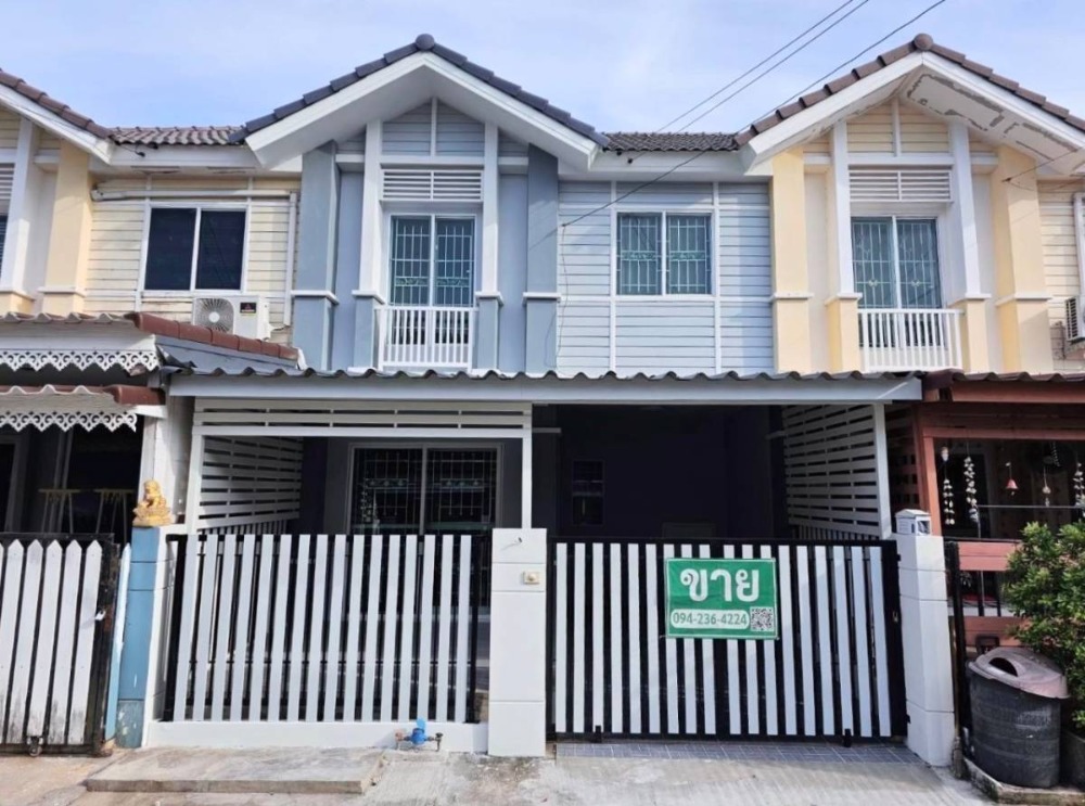 For SaleTownhomeRama 2, Bang Khun Thian : Townhouse for sale, Soi Sakae Ngam 14, newly renovated in modern style