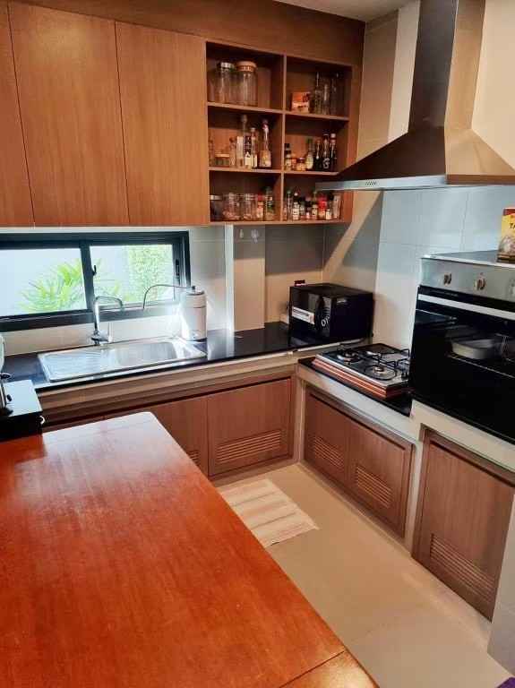 For RentHousePattanakan, Srinakarin : K-5229 Urgent for rent! Setthasiri Krungthep Kreetha, ready to move in house