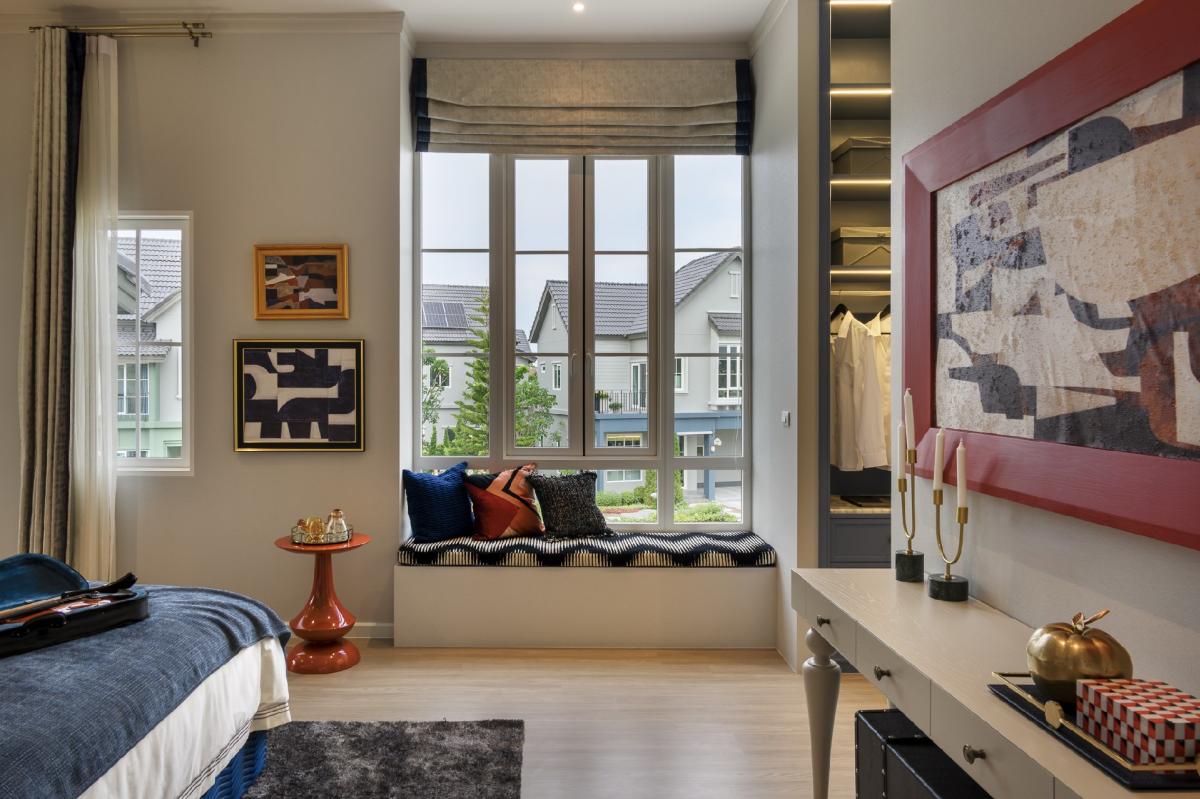 For SaleHouseSamut Prakan,Samrong : 🔥 For sale!!! 🏡 Saransiri Srinakarin Phraeksa from 𝐬𝐚𝐧𝐬𝐢𝐫𝐢 Luxurious single-family home, the largest common area in this area, near BTS Green Line Sukhumvit, 4 bedrooms, 4 bathrooms, size 88.30 sq.w., starting price only 10.79 million ba