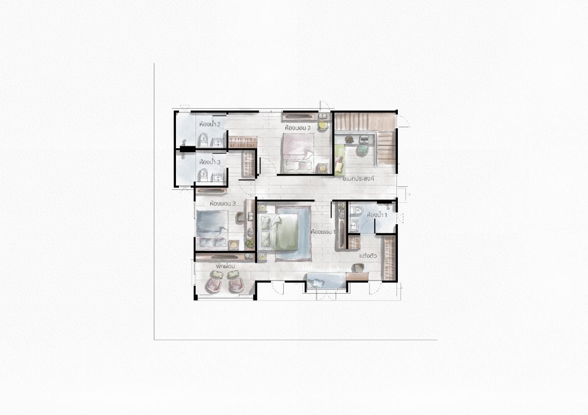 For SaleHouseSamut Prakan,Samrong : 🔥 For sale!!! 🏡 Saransiri Srinakarin Phraeksa from 𝐬𝐚𝐧𝐬𝐢𝐫𝐢 Luxurious single-family home, the largest common area in this area, near BTS Green Line Sukhumvit, 4 bedrooms, 4 bathrooms, size 88.30 sq.w., starting price only 10.79 million ba