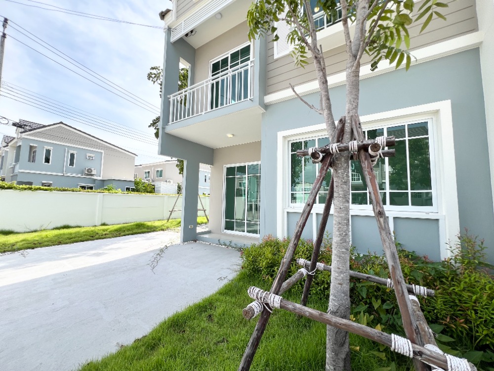 For SaleTownhomeBangna, Bearing, Lasalle : For sale: 2-storey townhouse, 4 bedrooms, Ariya The Village Bangna, Ring Road 4, near Mega Bangna, corner house, new, never lived in