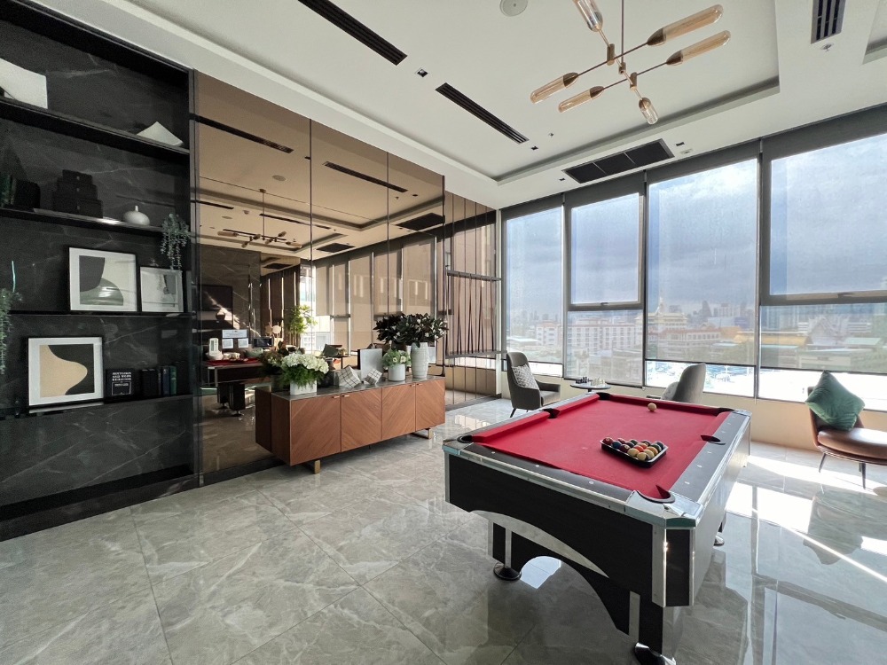 For SaleCondoOnnut, Udomsuk : Fully furnished condo, ready to move in, Chao Phraya River view, price 3.99 million baht, free transfer