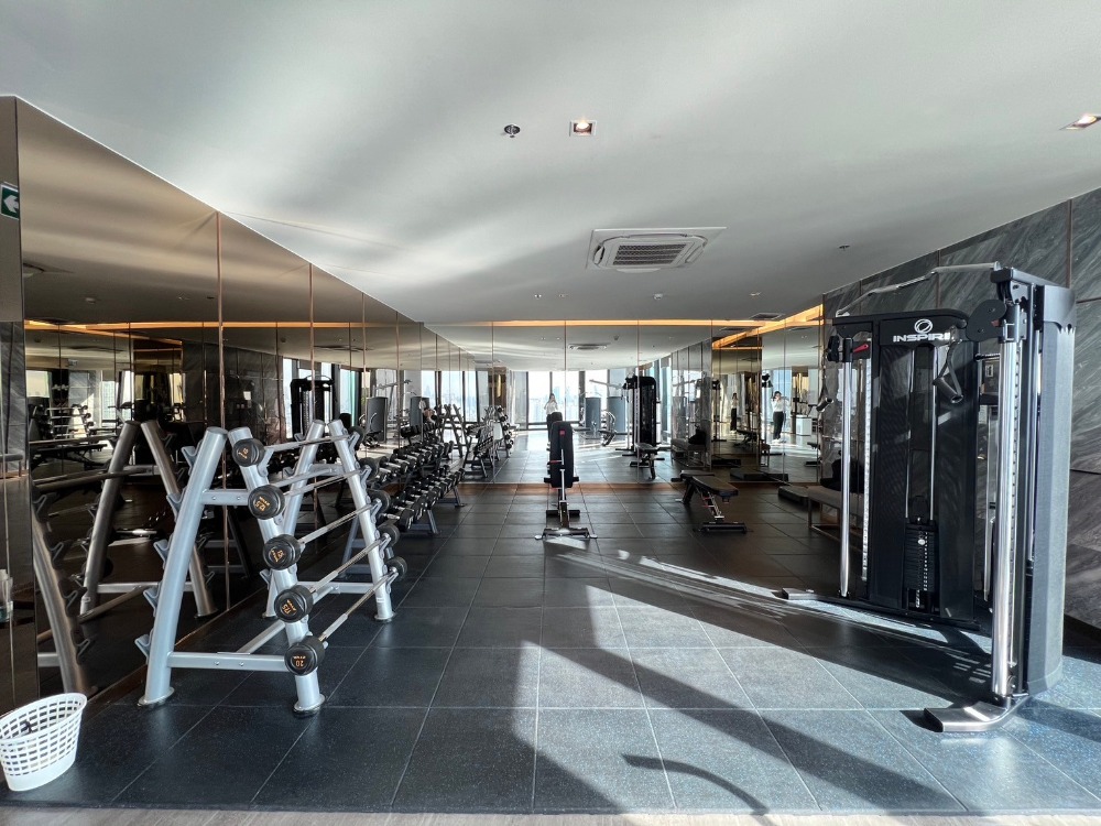 For SaleCondoOnnut, Udomsuk : Fully furnished condo, ready to move in, Chao Phraya River view, price 3.99 million baht, free transfer