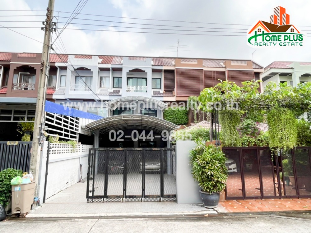 For SaleTownhomeNawamin, Ramindra : 3-storey townhouse, Ram Intra 14, Soi 20