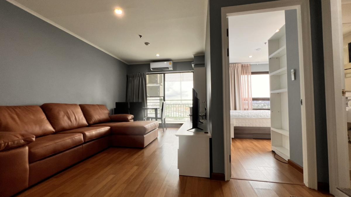 ให้เช่าคอนโดท่าพระ ตลาดพลู วุฒากาศ : For Rent | Lumpini Place Ratchada-Thapra | Corner room | good Condition