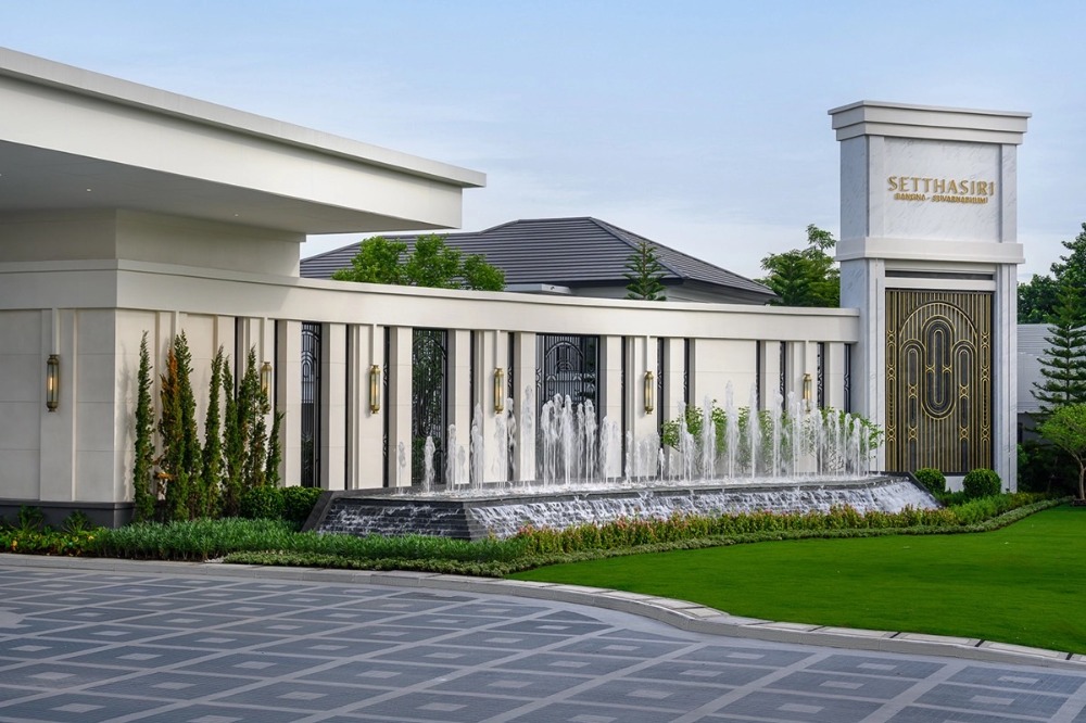 ขายบ้านลาดกระบัง สุวรรณภูมิ : 🔥 𝙎𝙃𝙊𝘾𝙆 𝘿𝙀𝘼𝙇 🔥 เศรษฐสิริ บางนา-สุวรรณภูมิ  บ้านเดี่ยวสุดหรู สไตล์ โมเดิร์นคลาสสิค บนทำเลเศรษฐกิจแห่งใหม่ 𝟒ห้องนอน 𝟒ห้องน้ำ 𝟐𝟒𝟕 ตรม.เริ่ม 𝟏𝟐.𝟎𝟎 ล้าน*📱 𝟎𝟔𝟏-𝟒𝟓𝟎𝟎𝟗𝟒𝟒