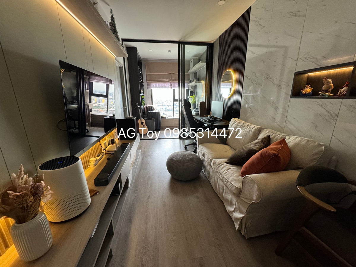 For RentCondoBang Sue, Wong Sawang, Tao Pun : Very beautiful room, river view, large size, Chapter one flow Bangpo