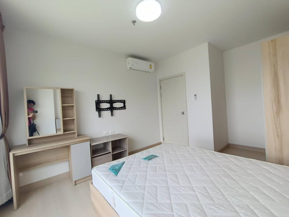 For SaleCondoRama9, Petchburi, RCA : Condo for sale Supalai Veranda Rama 9, 23rd floor, city view, fully furnished, near MRT Cultural Center and near ARL Ramkhamhaeng