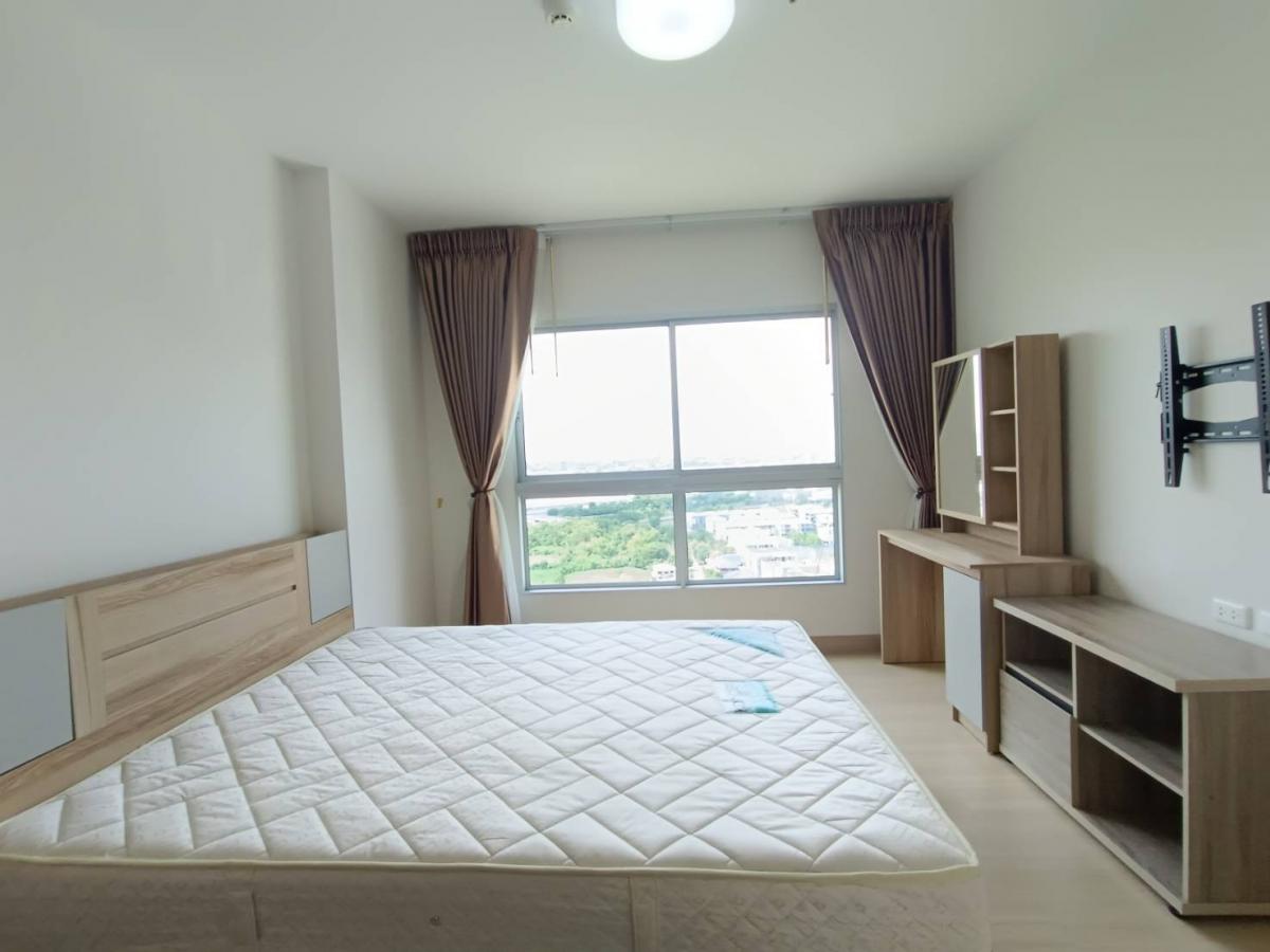 For SaleCondoRama9, Petchburi, RCA : Condo for sale Supalai Veranda Rama 9, 23rd floor, city view, fully furnished, near MRT Cultural Center and near ARL Ramkhamhaeng