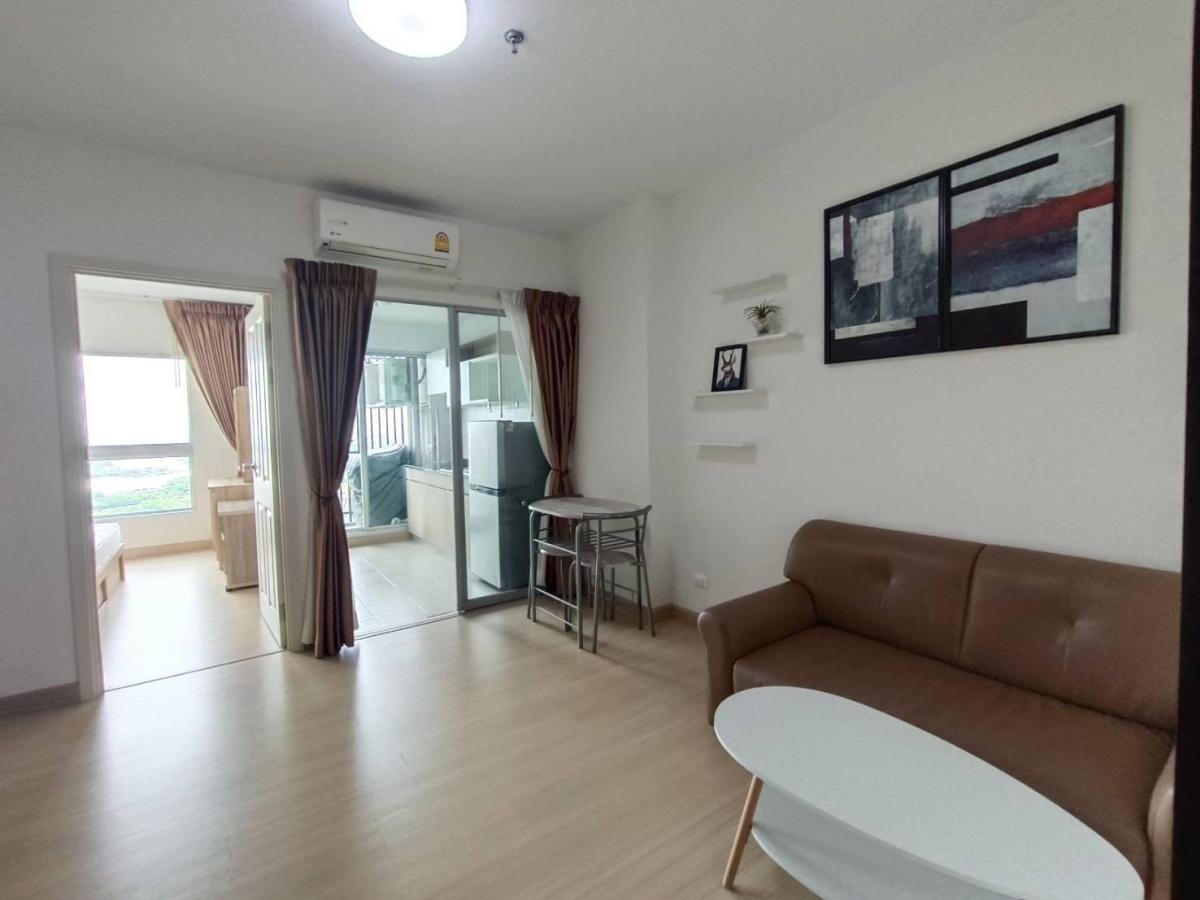 For SaleCondoRama9, Petchburi, RCA : Condo for sale Supalai Veranda Rama 9, 23rd floor, city view, fully furnished, near MRT Cultural Center and near ARL Ramkhamhaeng