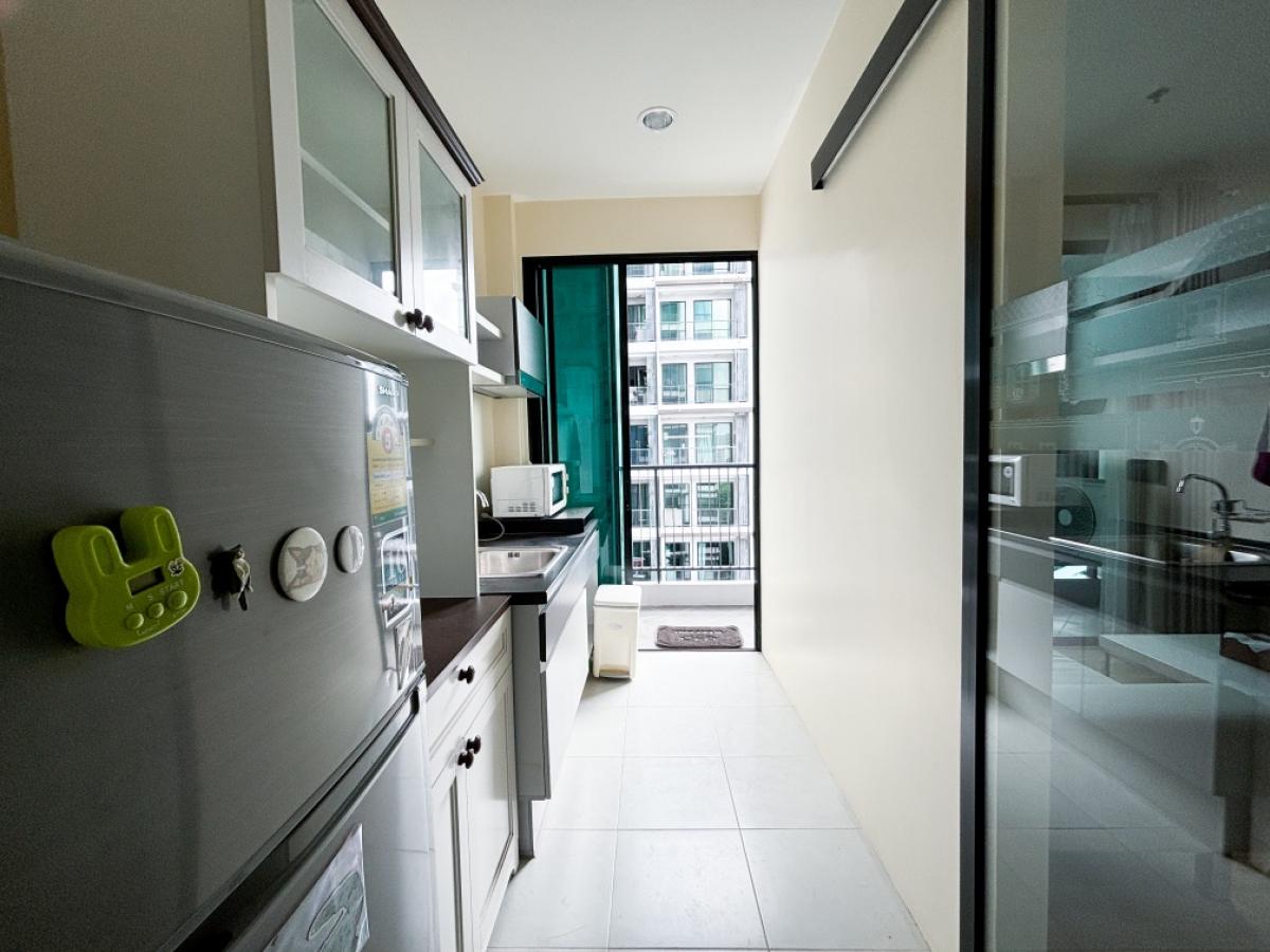 For SaleCondoKasetsart, Ratchayothin : The cheapest in the corner room, 2 bedrooms, size 48.24 sqm.