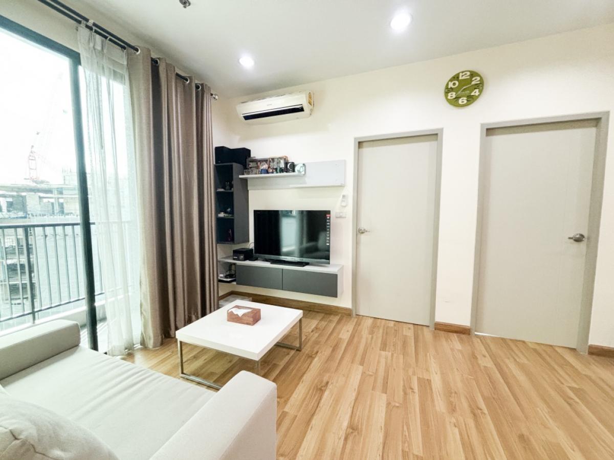 For SaleCondoKasetsart, Ratchayothin : The cheapest in the corner room, 2 bedrooms, size 48.24 sqm.