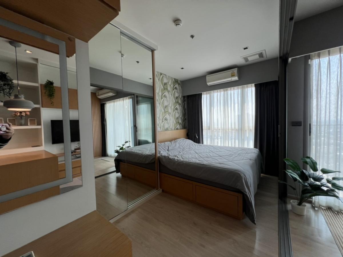 ให้เช่าคอนโดท่าพระ ตลาดพลู วุฒากาศ : 📌ready to move 15 May  📌Whizdom Station รัชดา-ท่าพระ 1 ห้องนอน ชั้น 27 ห้องใหม่ ใกล้ ฺBTS