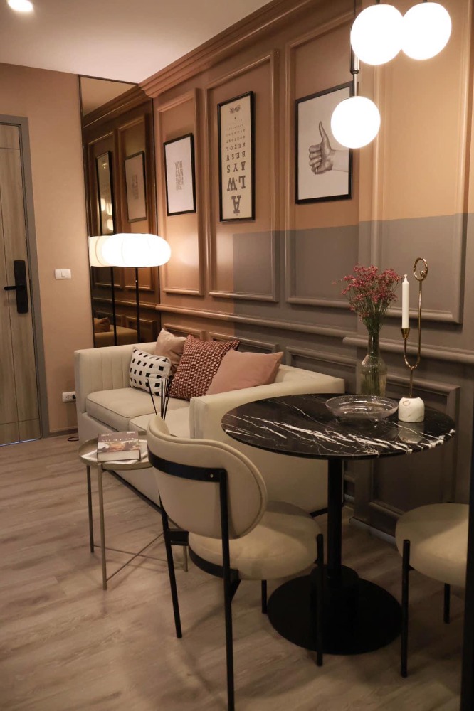 For RentCondoBangna, Bearing, Lasalle : Condo for rent: Knightsbridge Collage Sukhumvit 107, near BTS Bearing, 450 meters