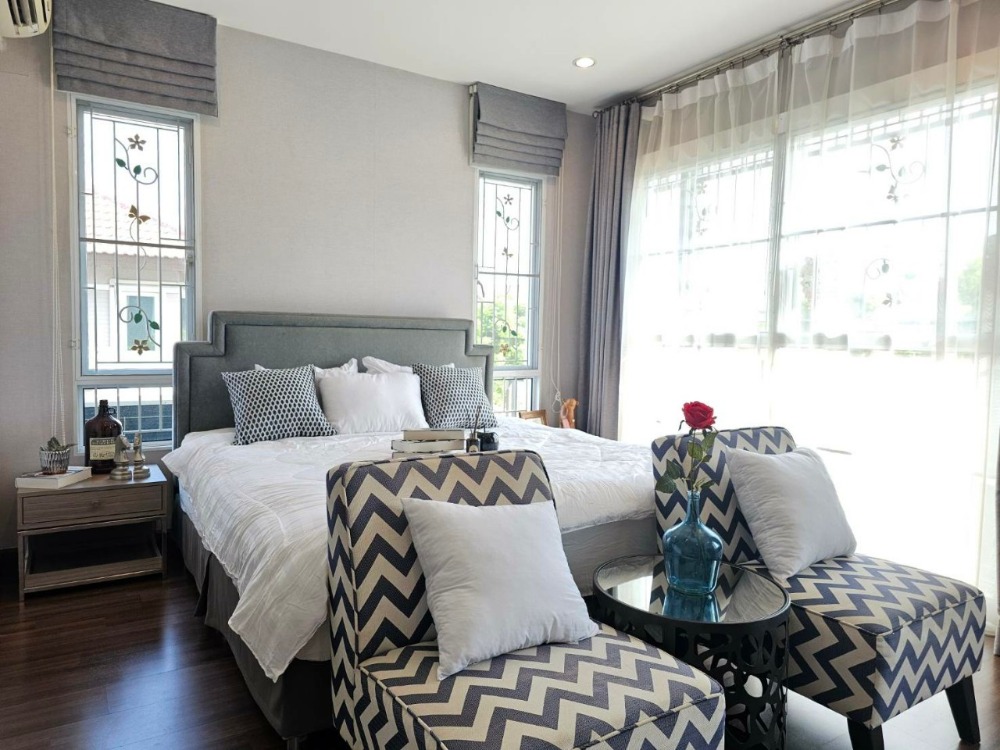 For SaleHouseEakachai, Bang Bon : Single house for sale, Chuenchuen Grand Ekachai Bang Bon 4, near The Mall Bang Khae