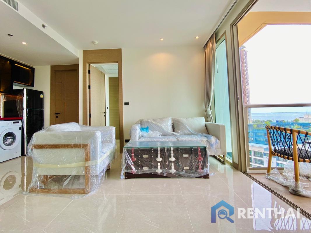 ขายคอนโดพัทยา บางแสน ชลบุรี สัตหีบ : ขาย Riviera Ocean Drive 1 ห้องนอน ชื่อต่างชาติ วิวทะเล 6.3 ล้านบาท