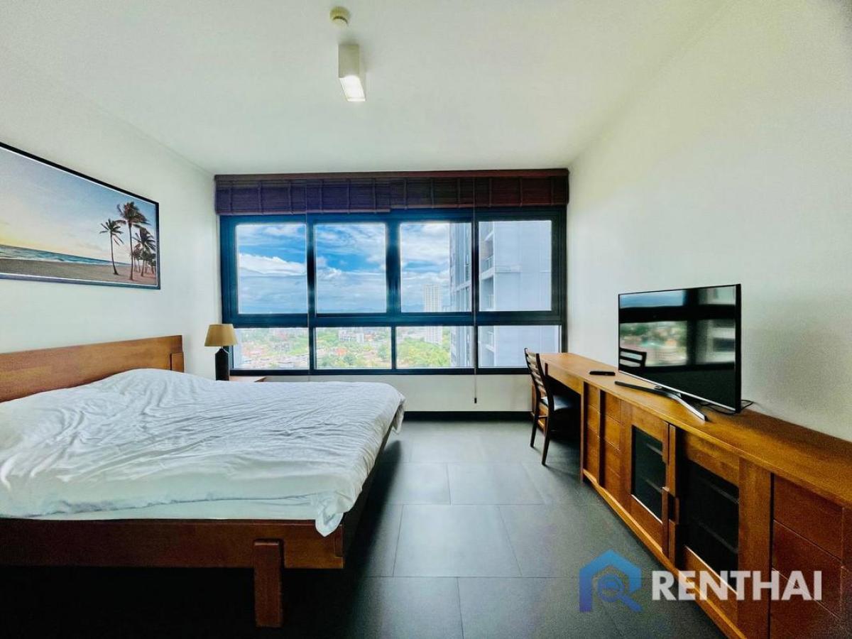 For SaleCondoPattaya, Bangsaen, Chonburi : Fully Furnished 2 Bedrooms Condo in Zire Wongama