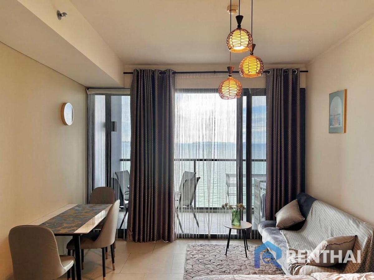 ขายคอนโดพัทยา บางแสน ชลบุรี สัตหีบ : สตูดิโอ คอนโด พร้อมเฟอร์นิเจอร์ Zire Wongamat