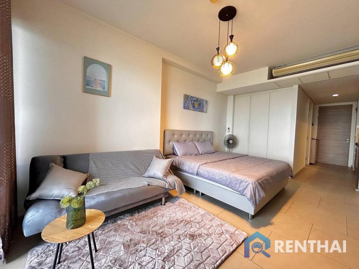 ขายคอนโดพัทยา บางแสน ชลบุรี สัตหีบ : สตูดิโอ คอนโด พร้อมเฟอร์นิเจอร์ Zire Wongamat