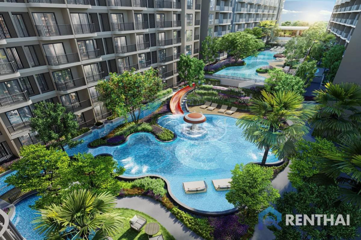 ขายคอนโดพัทยา บางแสน ชลบุรี สัตหีบ : ขายคอนโดใหม่เมืองพัทยา  So Origin Pattaya ห้องสตูดิโอ ราคาเปิดตัว