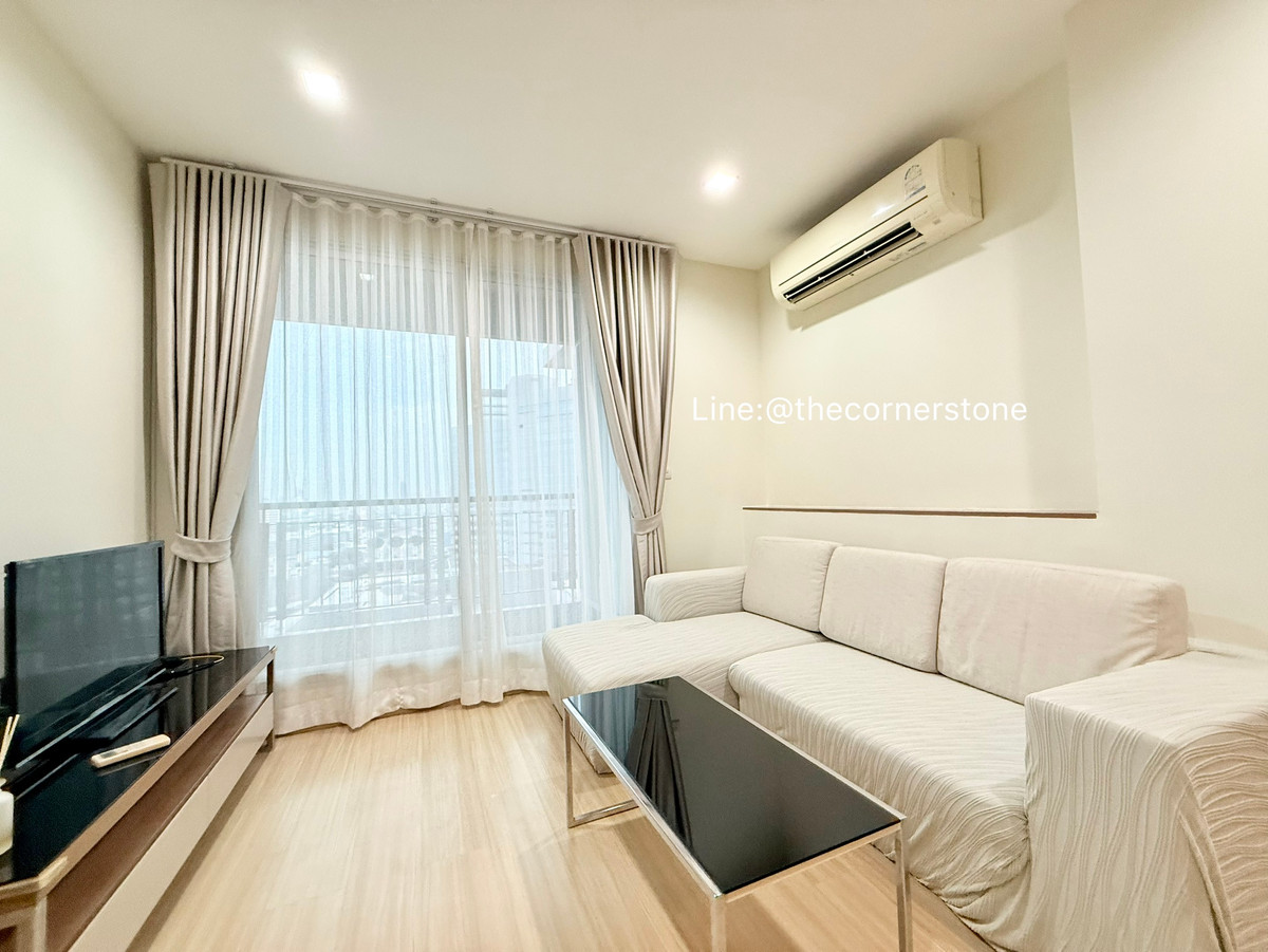 ให้เช่าคอนโดรัชดา ห้วยขวาง : ‼️ ด่วน ห้องสวยมาก  วิวสวย ‼️ ว่าง ให้เช่า ราคาดีมาก ริทึ่ม รัชดา - ห้วยขวาง 1 ห้องนอน 1 ห้องน้ำ 46 ตรม.