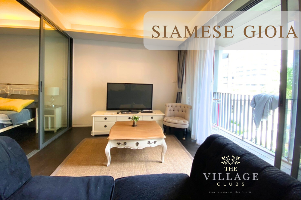 ให้เช่าคอนโดสุขุมวิท อโศก ทองหล่อ : Nice room for Rent , 1 BR 1 BTH at Siamese Gioia Sukhumvit 31