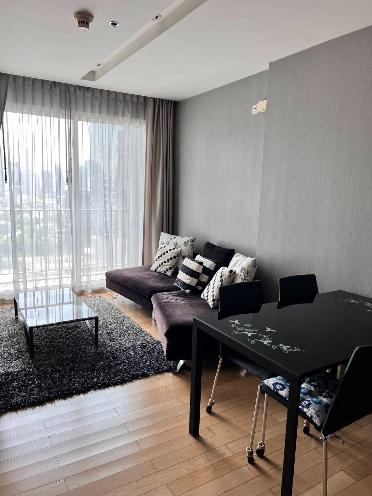 For RentCondoSukhumvit, Asoke, Thonglor : High floor, beautiful view, for rent, 1 bedroom, 1 bathroom, Siri at Sukhumvit Condo