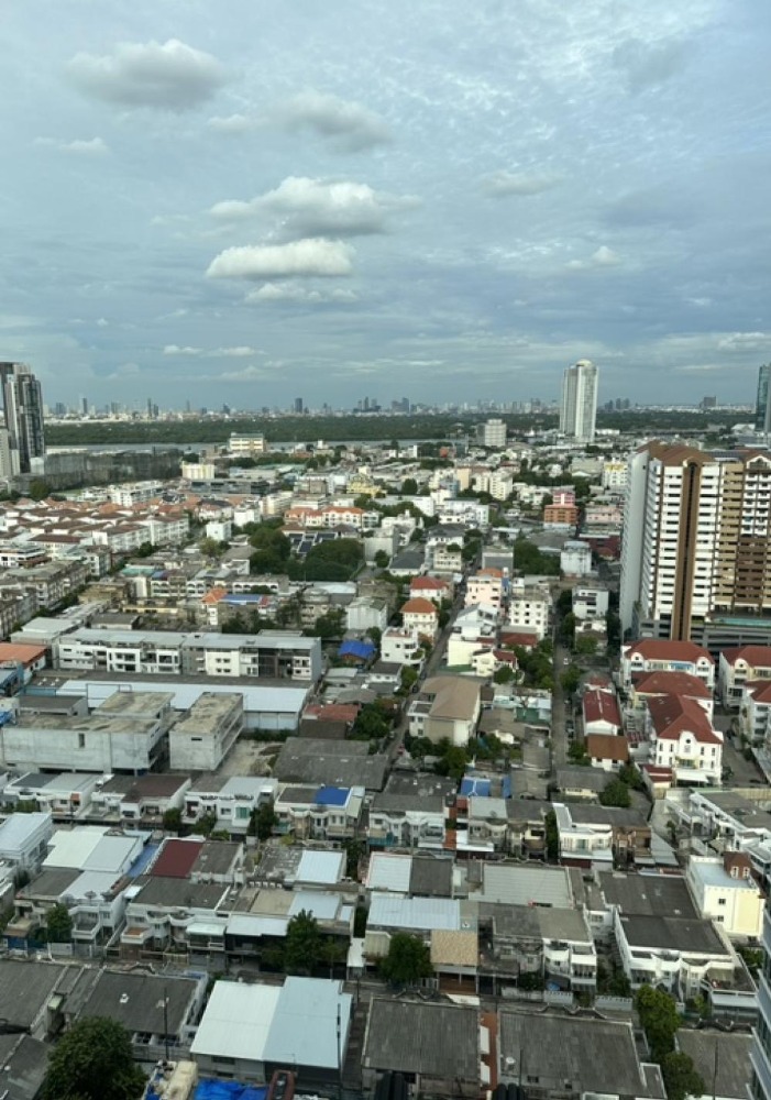 For SaleCondoRama3 (Riverside),Satupadit : S-TRES104 Condo for sale, The Trust Residence Ratchada-Rama 3, 29th floor, city view, 58 sq m., 2 bedrooms, 2 bathrooms, 3.8 million, 064-959-8900