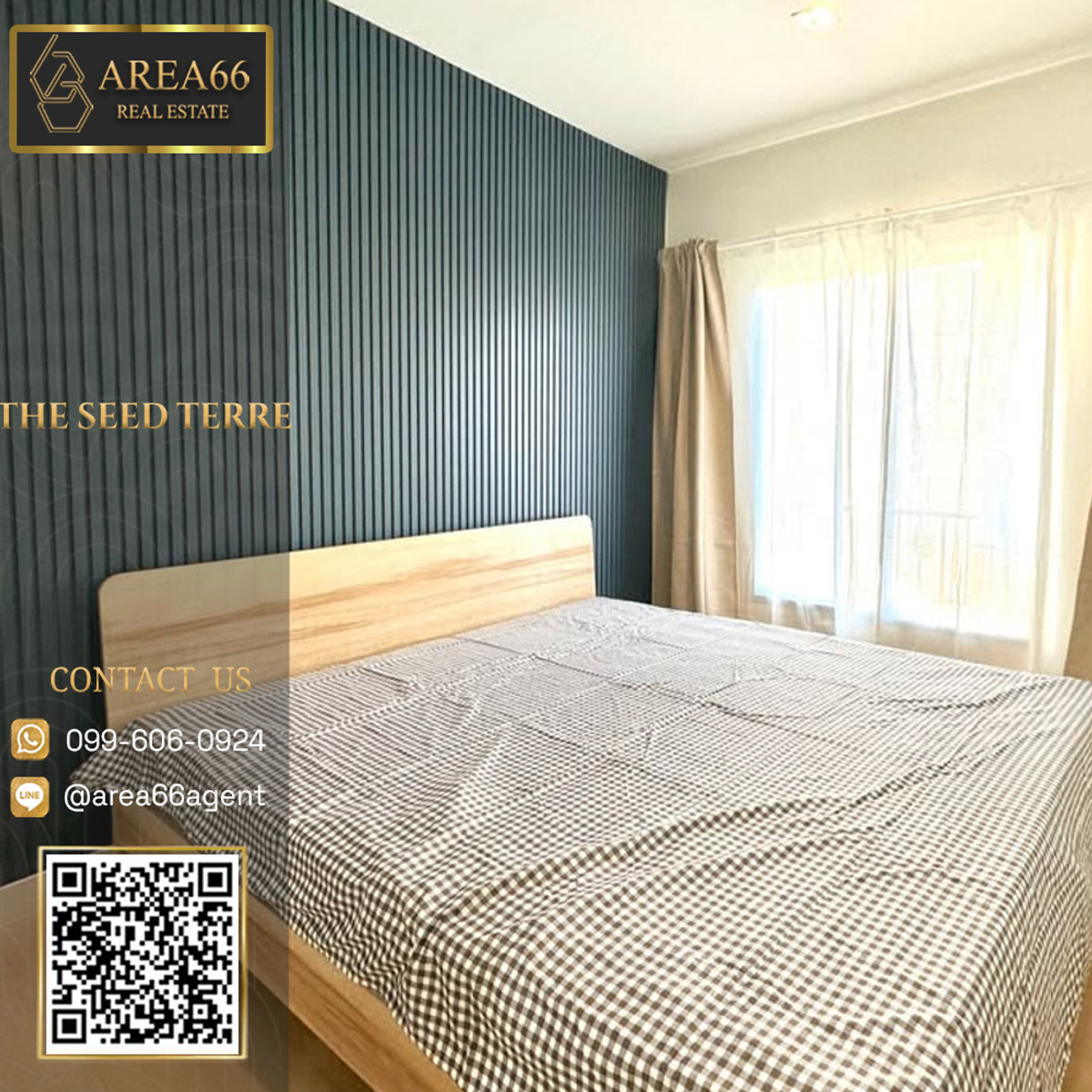 For SaleCondoKasetsart, Ratchayothin : 🔥 For sale!! Condo The Seed Terre Ratchayothin