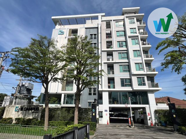 ขายคอนโดแจ้งวัฒนะ เมืองทอง : ขายคอนโด B Campus Condo พร้อมอยู่ เฟอร์ครบ 30 ตร.ม. แยกพงษ์เพชร