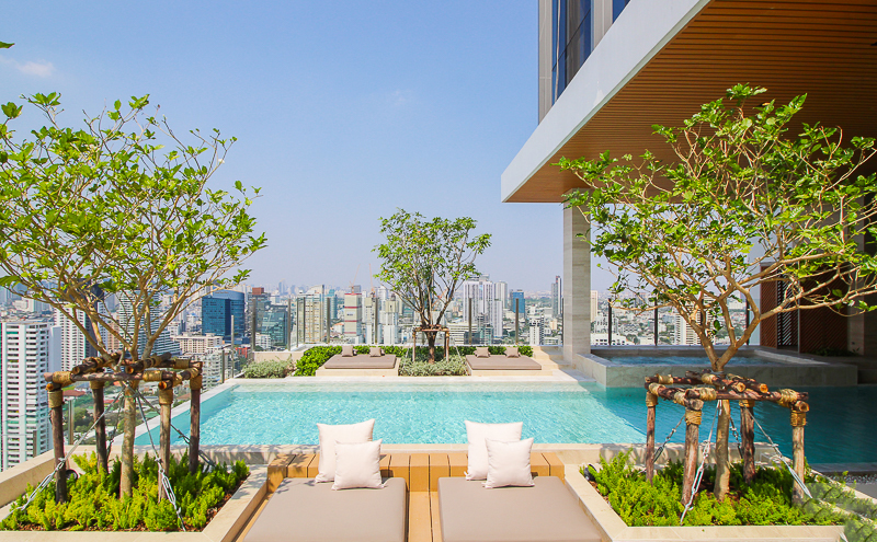 ให้เช่าคอนโดสุขุมวิท อโศก ทองหล่อ : Maru Ekkamai pet friendly two bedroom for rent