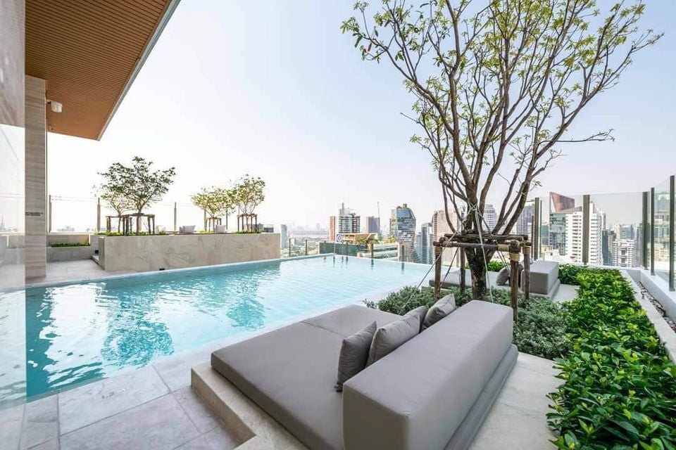 ให้เช่าคอนโดสุขุมวิท อโศก ทองหล่อ : Maru Ekkamai pet friendly two bedroom for rent