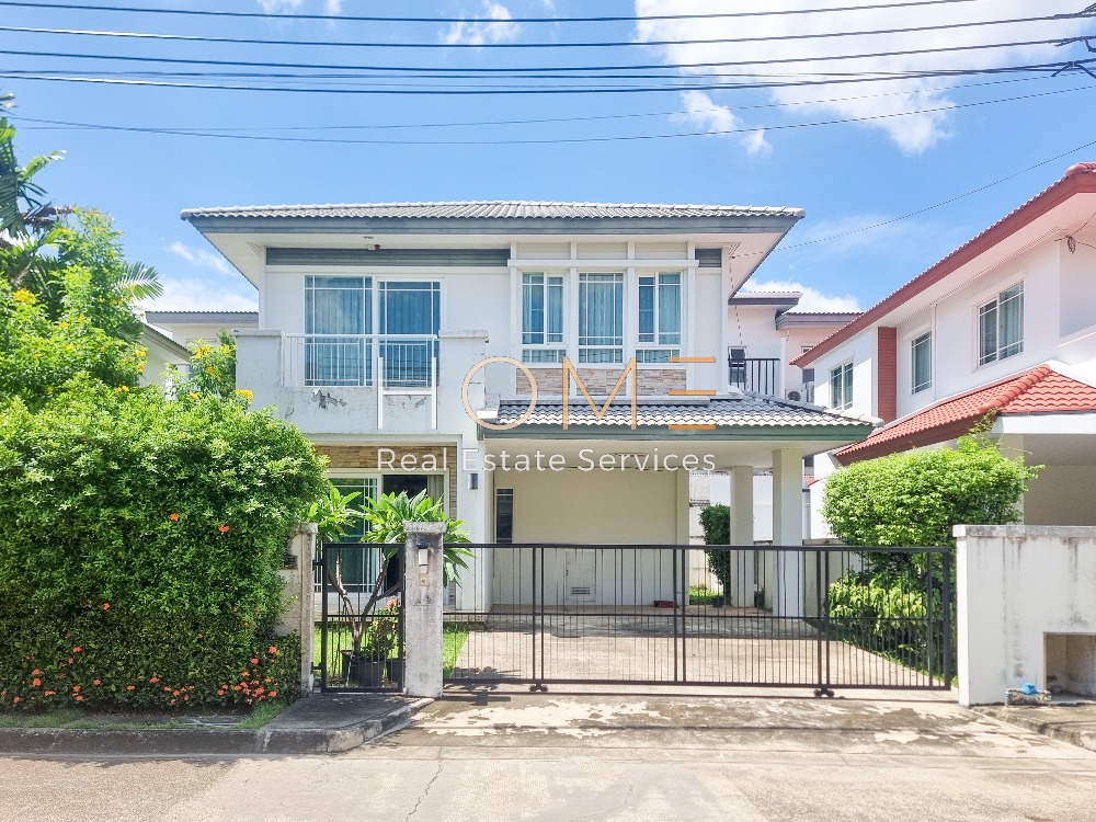 For SaleHousePattanakan, Srinakarin : Location: Bangkok Kreetha ✨ Detached house, Manthana Rama 9 - Srinakarin / 3 bedrooms (for sale), Manthana Rama 9 - Srinakarin / Detached House 3 Bedrooms (FOR SALE) JANG196