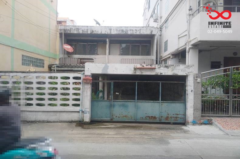 For SaleHouseRama9, Petchburi, RCA : House for sale, 2 floors, 40 square wah, Soi Rama 9 Soi 29, Rama 9 Road