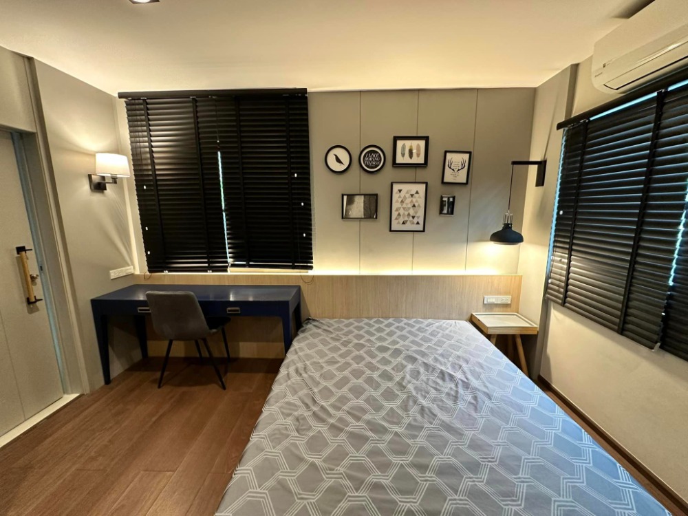 For RentHouseBangna, Bearing, Lasalle : P-2593 Urgent for rent! Mandhana Bangna Km 7, beautiful house, fully furnished, ready to move in, good location, convenient transportation