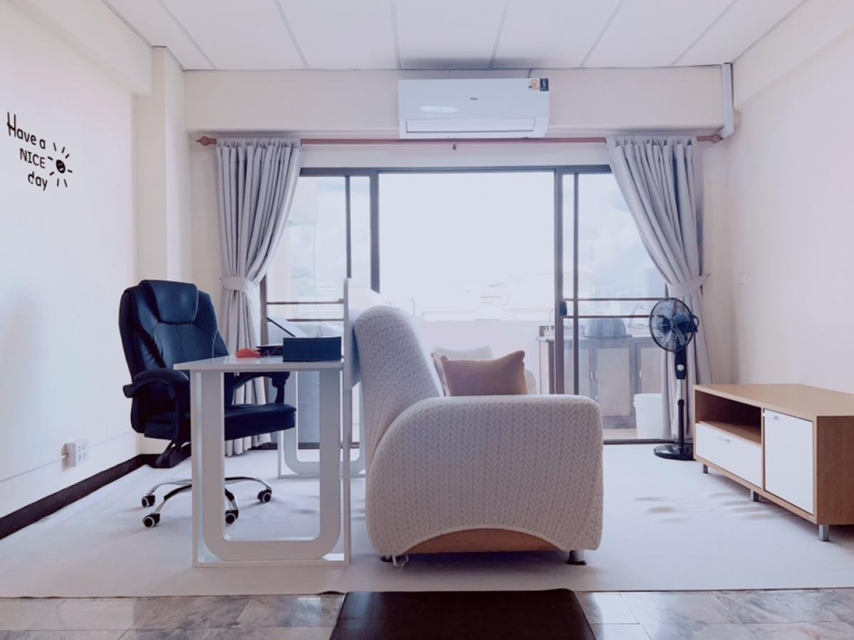 For RentCondoPattanakan, Srinakarin : Gold Wadi Condo MRT Hua Mak 150 M. 1 Broken 2, 55 sqm. Large price, good price.