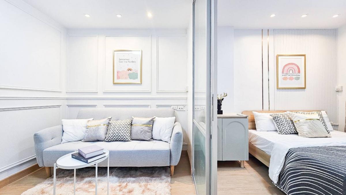 ขายคอนโดลาดกระบัง สุวรรณภูมิ : ✨️โครงการ ลุมพินี วิลล์ อ่อนนุช-ลาดกระบัง 2✨️ห้องมาพร้อมเฟอร์ และเครื่องใช้ไฟฟ้าค่าา 😍