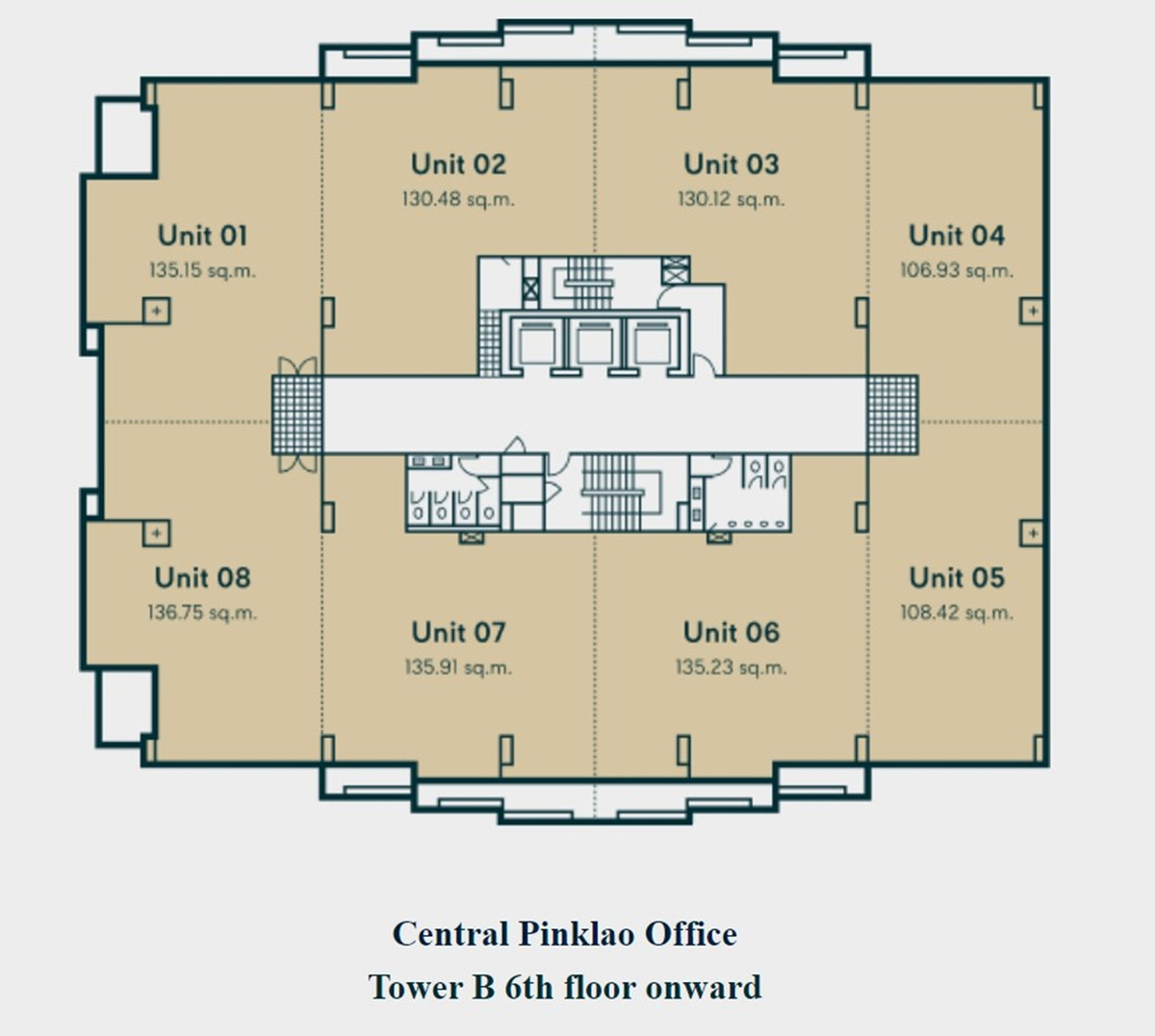 For RentOfficePinklao, Charansanitwong : Office space for rent, Central Pinklao Office Tower, office space for rent in the Pinklao area. Next to Borommaratchachonnani Road, 17th floor, area 100.74 sq m, monthly fee 60,444 baht*