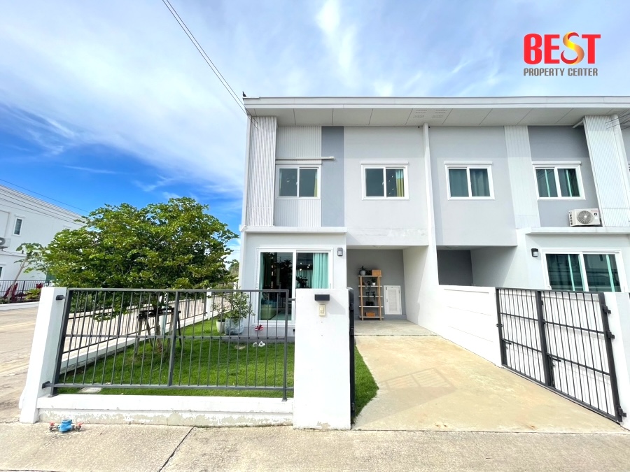 For SaleTownhomeNonthaburi, Bang Yai, Bangbuathong : For sale: New townhouse, model home, Kunalai Begins 2 (Kunalai Begins 2), beautiful, ready to move in, can get a full loan, everything included as shown in the picture, corner house