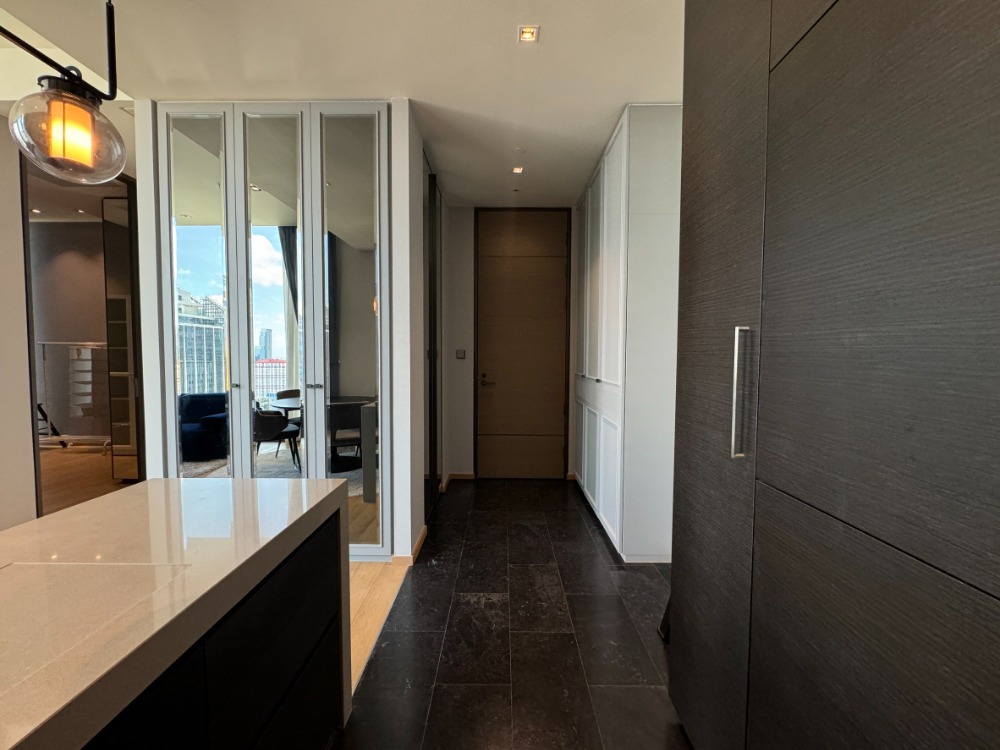 For RentCondoWitthayu, Chidlom, Langsuan, Ploenchit : For rent, 2 bedrooms, high floor, fully furnished, ready to move in