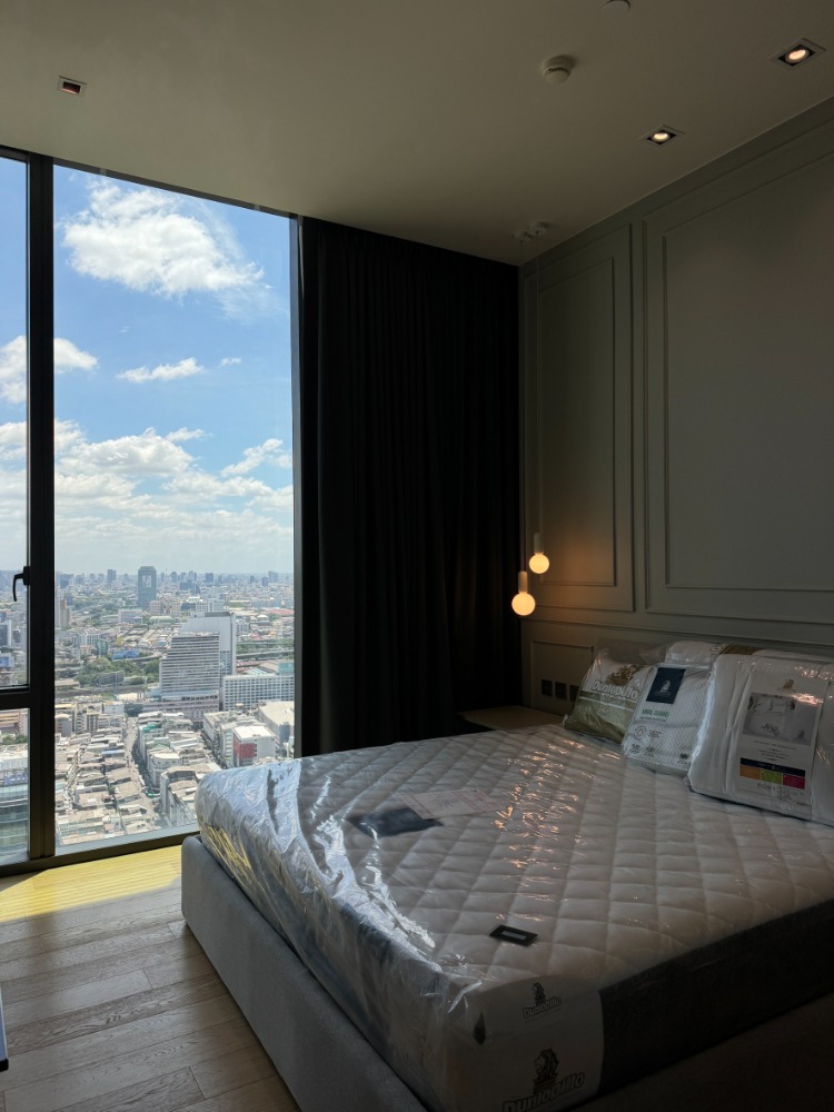 For RentCondoWitthayu, Chidlom, Langsuan, Ploenchit : For rent, 2 bedrooms, high floor, fully furnished, ready to move in