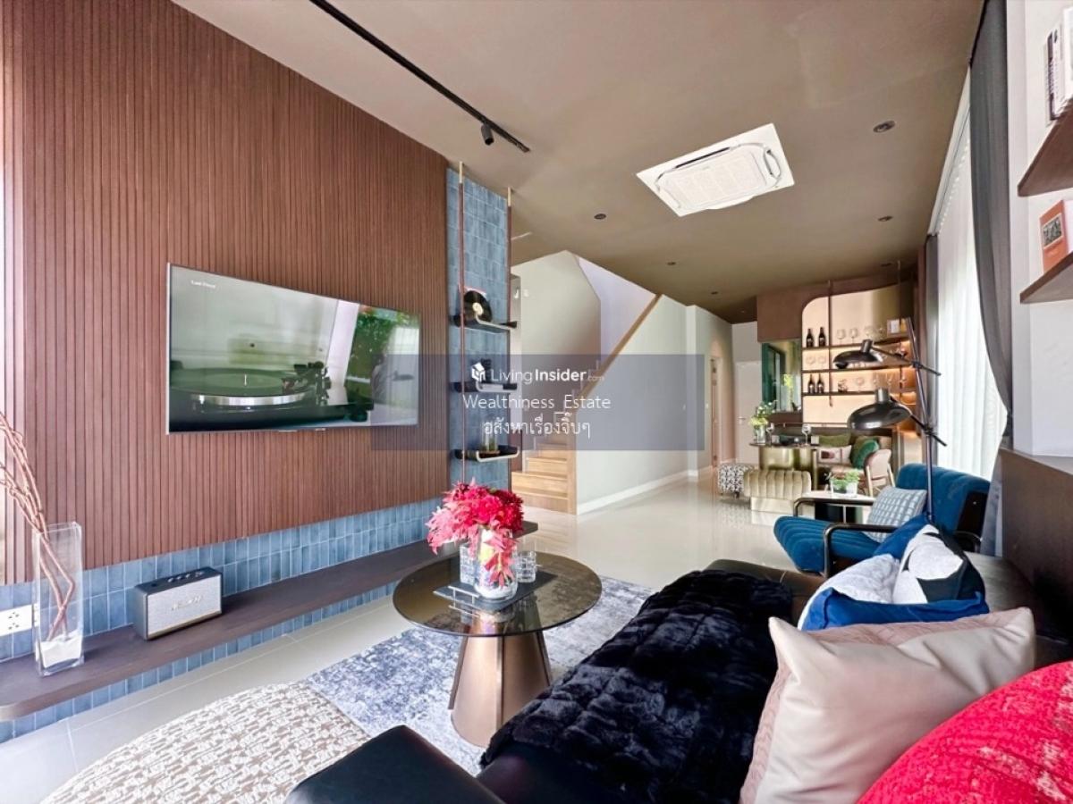 For SaleHouseNawamin, Ramindra : Lovely house, size 215 sq m, 4 bedrooms, 4 bathrooms, 2 parking spaces, price 12.45 million, contact to make an appointment to view the house 0808144488