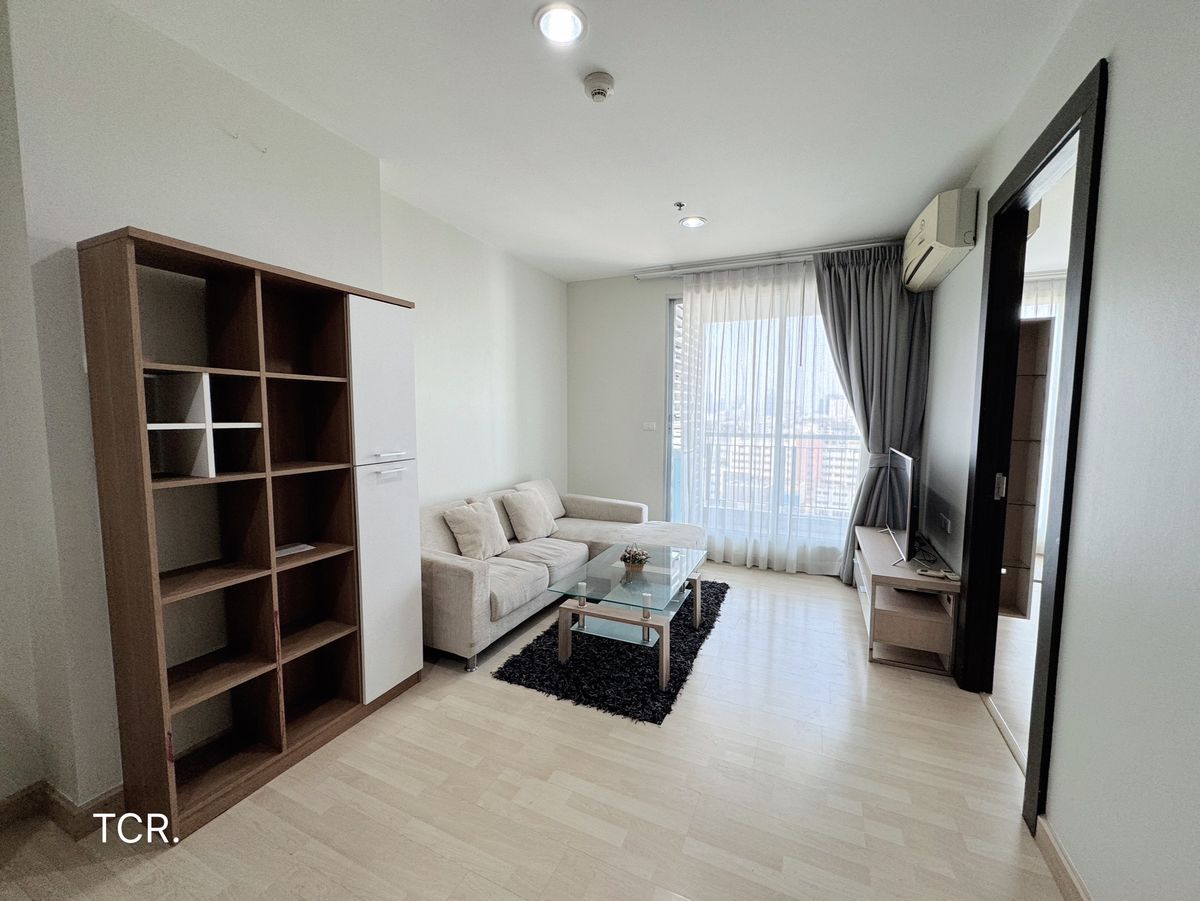 For RentCondoRatchadapisek, Huaikwang, Suttisan : Rhythm Ratchada **Room available at the end of June 2025** Beautiful room, good price, complete electrical appliances and furniture, near MRT Ratchada (No.250490)