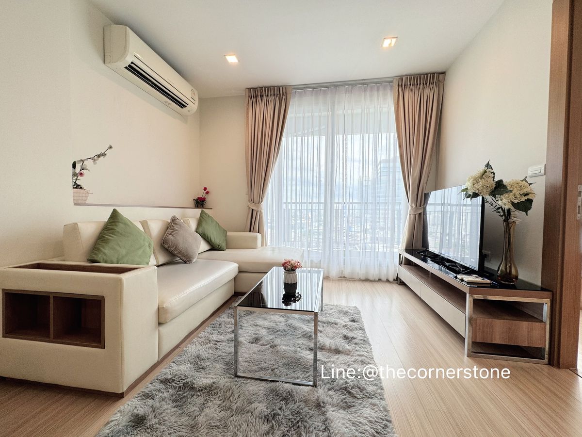 ให้เช่าคอนโดรัชดา ห้วยขวาง : พร้อมเข้าอยู่ ‼️ Rhythm Ratchada - Huai Khwang ห้องสวย ราคาดี เดินทางสะดวก อยู่ใกล้ MRT ห้วยขวาง (No.250475)