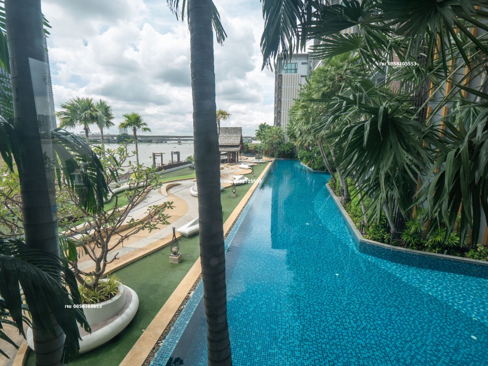 ขายคอนโดนนทบุรี บางใหญ่ บางบัวทอง : ขายคอนโดสไตล์รีสอร์ท ติดริมแม่น้ำเจ้าพระยา คอนโด เมโทรลักซ์ ริเวอร์ฟร้อนท์ รัตนาธิเบศร์