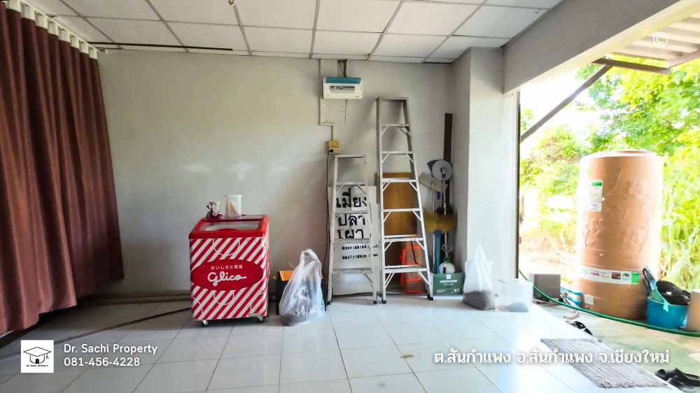 ขายอาคารพาณิชย์เชียงใหม่ : ขายด่วน อาคารพาณิชย์ พร้อมที่ดิน 115 ตรว. ใกล้ รร.สันกำแพง เชียงใหม่